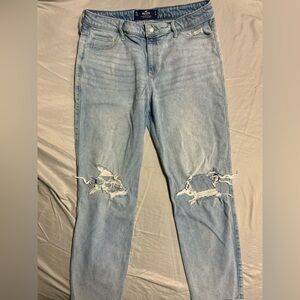 Hollister size 17 Long mom jeans!